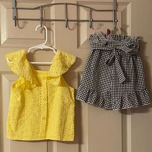 Top and Bottom (ruffle at the top)